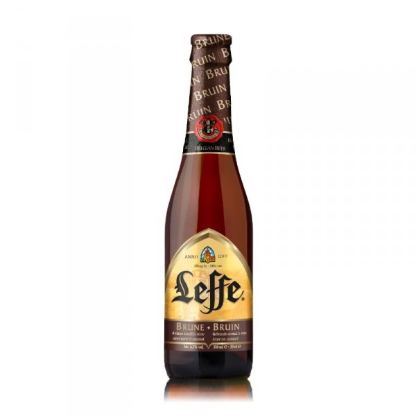 CERVEZA LEFFE BRUNE BOT 33 CL.