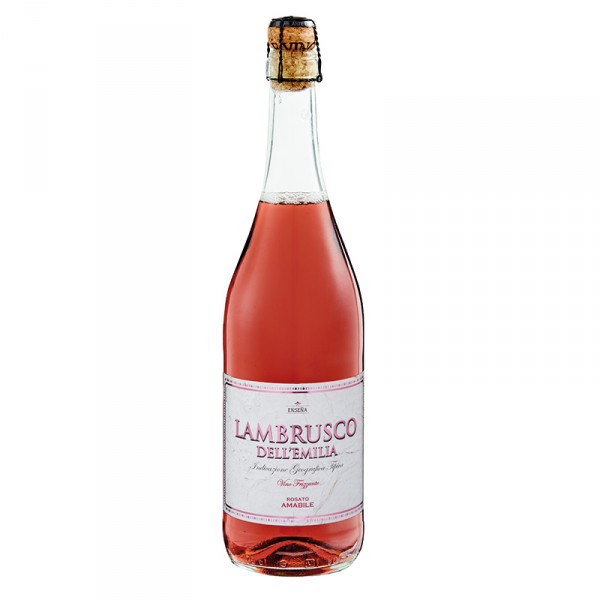 VINO ENSEÑA LAMBRUSCO ROSADO 75 CL