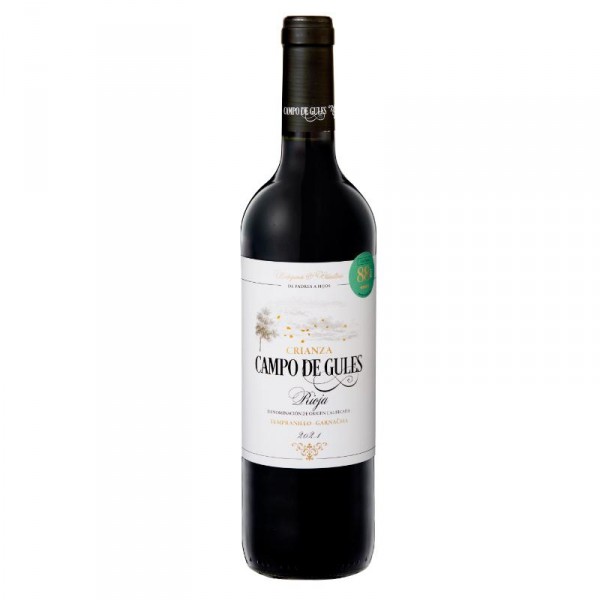 VINO TINTO CAMPO DE GULES RIOJA CRIANZA 75 CL.