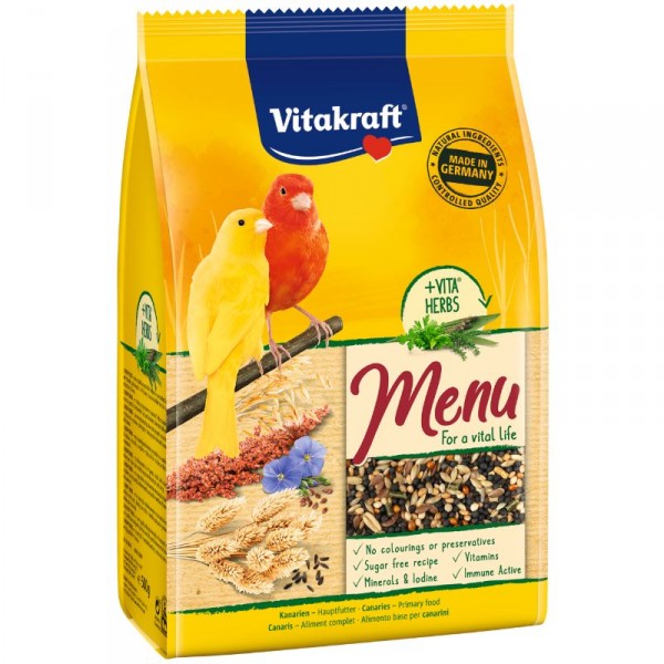 ALIMENTO VITAKRAFT CANARIOS 500 GRS