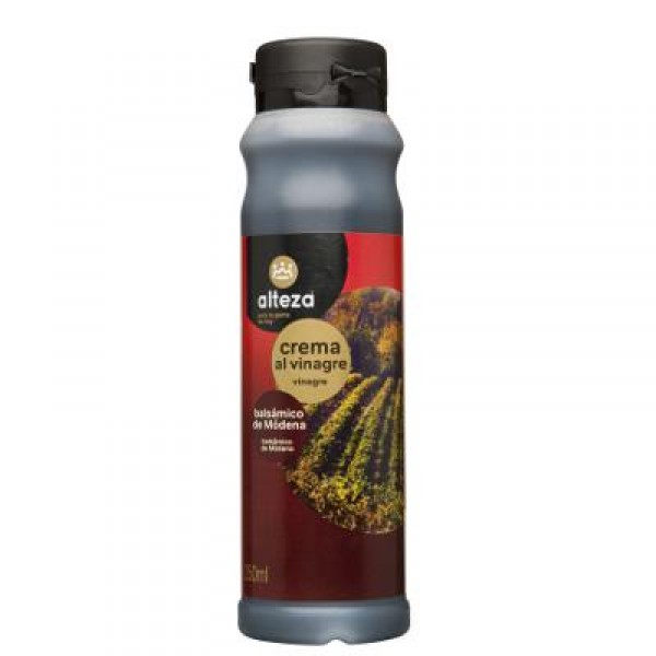 CREMA DE VINAGRE ALTEZA BALSAMICO DE MODENA 250 ML.