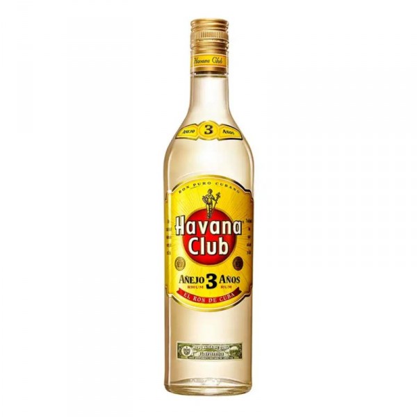 RON HAVANA CLUB 3 AÑOS 70 CL.