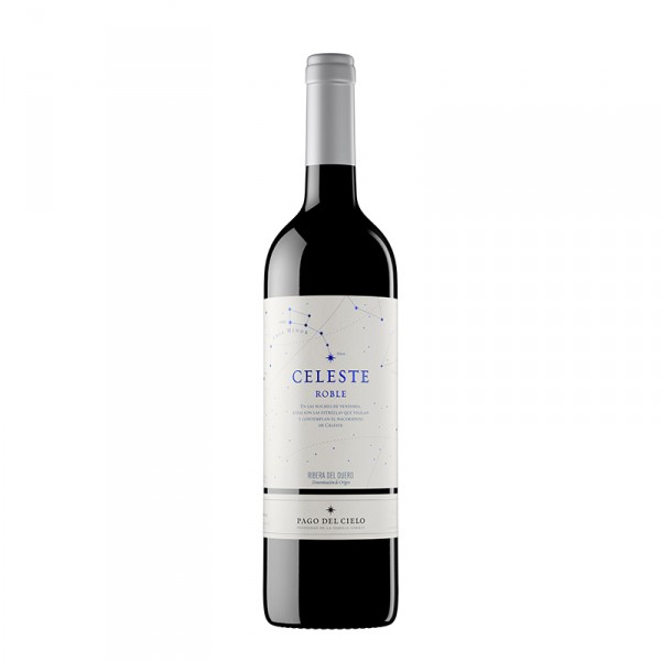 VINO TINTO CELESTE RIBERA DUERO ROBLE 75 CL.