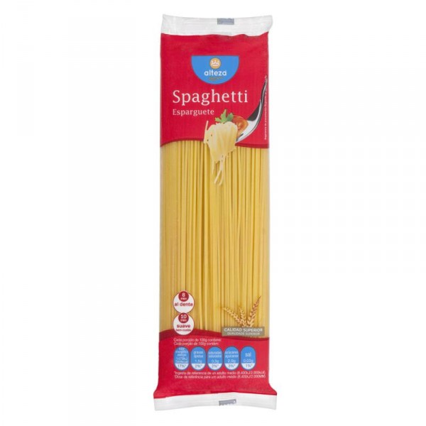 PASTA ALTEZA SPAGHETTI 500 GRS