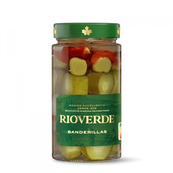 BANDERILLA RIOVERDE DULCE 330 GR., 150 GR. P.E.