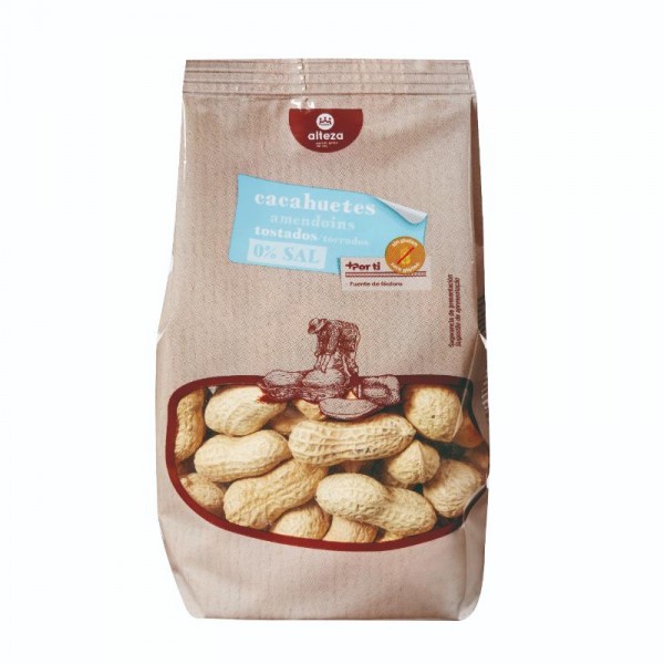 CACAHUETE ALTEZA CASCARA JUMBO TOSTADO 200 GRS