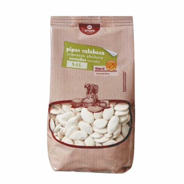 PIPA ALTEZA CALABAZA TOSTADA SAL 200 GRS