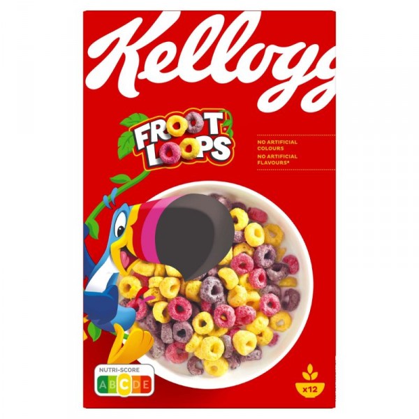 CEREALES KELLOGG'S FROOT LOOPS 375 GRS