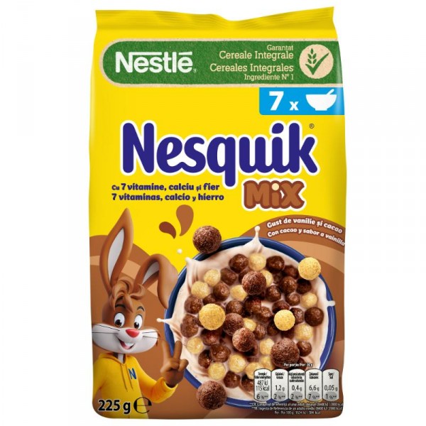 CEREALES NESTLE NESQUIK MIX 225 GRS