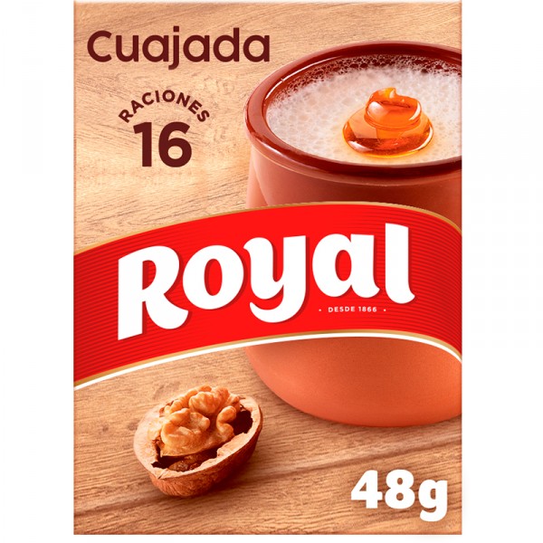 CUAJADA ROYAL 4 SOBRES X 12 GRS