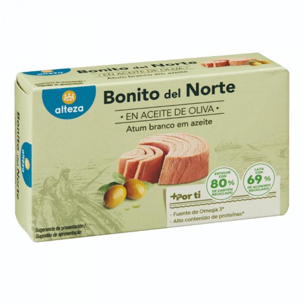 BONITO ALTEZA NORTE ACEITE OLIVA OL-120 F.A.73 GR. P.E.