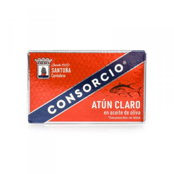ATUN CLARO CONSORCIO ACEITE DE OLIVA OL-120 110GR 80GR P.E.