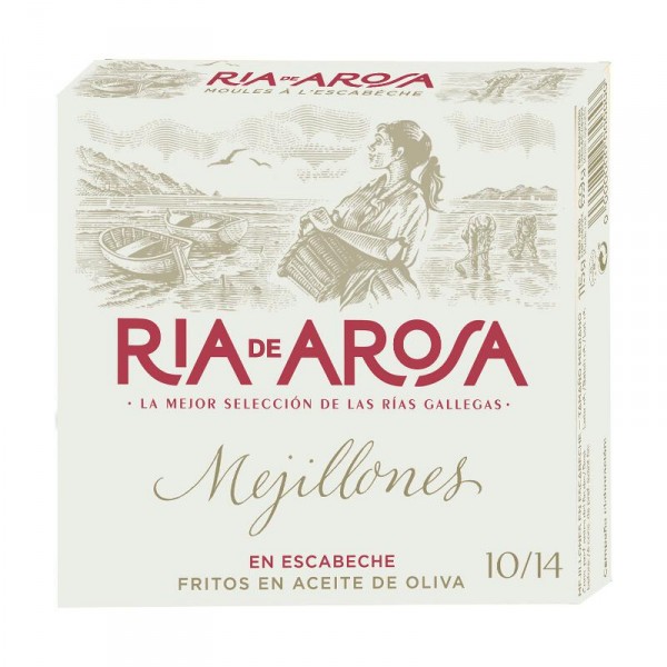MEJILLON ORTIZ RIA DE AROSA 10/14 115 GRS 69 GRS P.E.