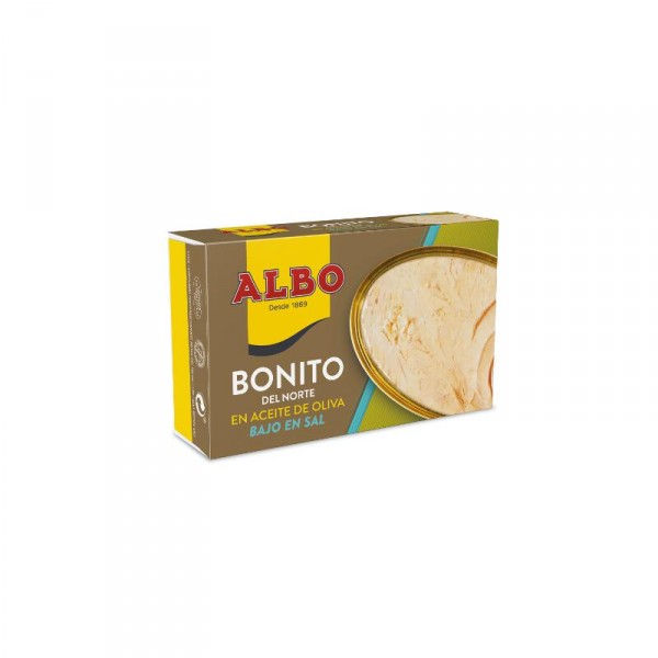 BONITO NORTE ALBO ACEITE OL.BAJO EN SAL OL120 F.A.82 GR.P.E