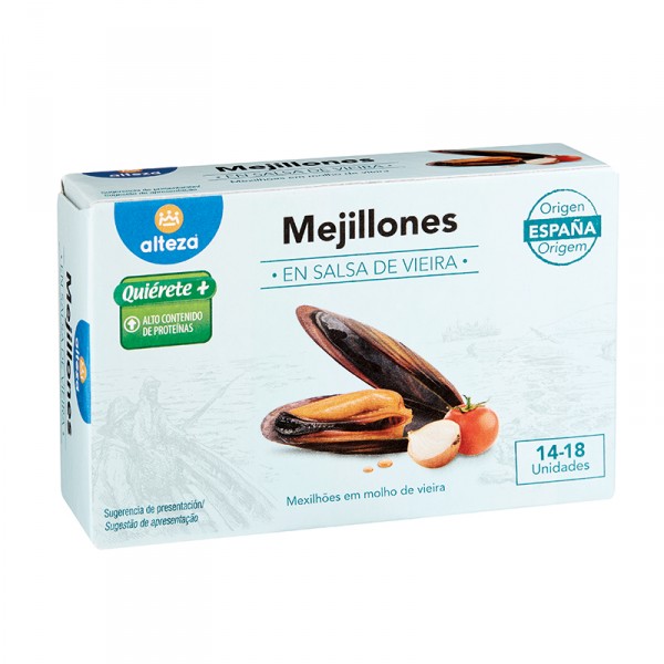 MEJILLON ALTEZA SALSA VIEIRA 14/18 OL-120 69 GR. P.E.