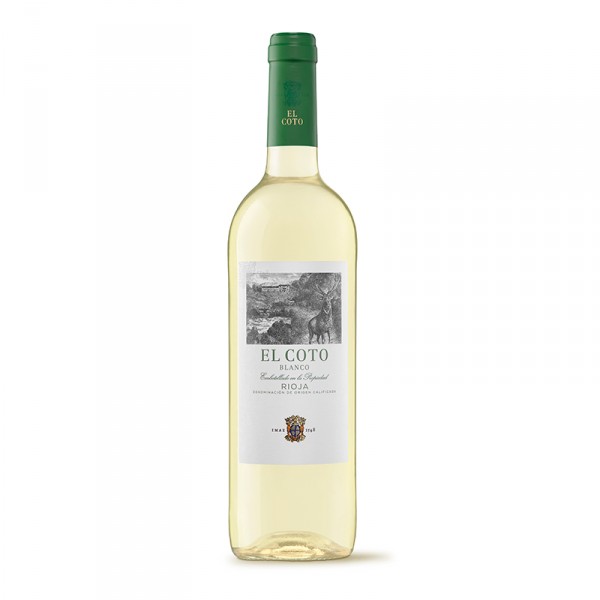 VINO BLANCO EL COTO RIOJA 75 CL.