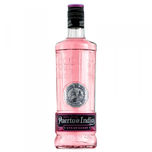 GINEBRA PUERTO DE INDIAS STRAWBERRY 70 CL.