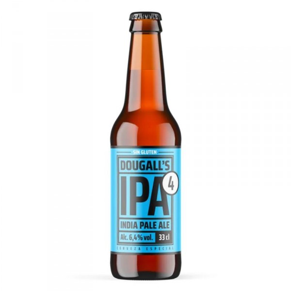 CERVEZA DOUGALL'S IPA4 PALE BOT 33 CL.