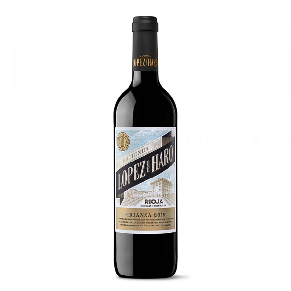VINO TINTO LOPEZ DE HARO CRIANZA D.O.RIOJA 75 CL