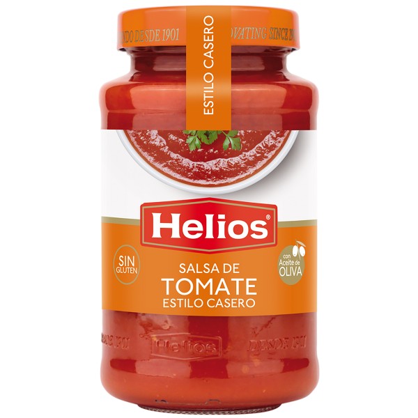 SALSA HELIOS TOMATE ESTILO CASERO 570 GRS