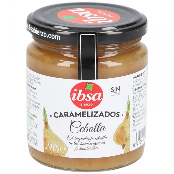 CEBOLLA IBSA CARAMELIZADA FRASCO 240 GRS