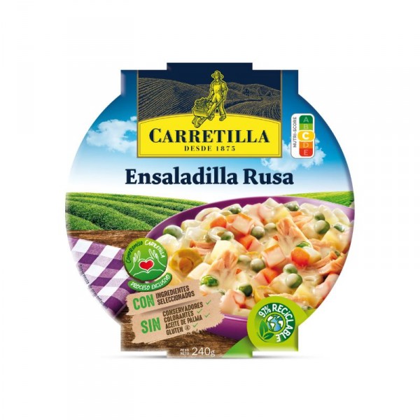 ENSALADILLA CARRETILLA RUSA 240 GR.