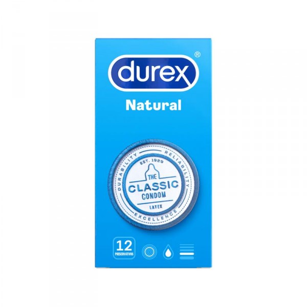 PRESERVATIVO DUREX NATURAL CONFORT 12 UNDS
