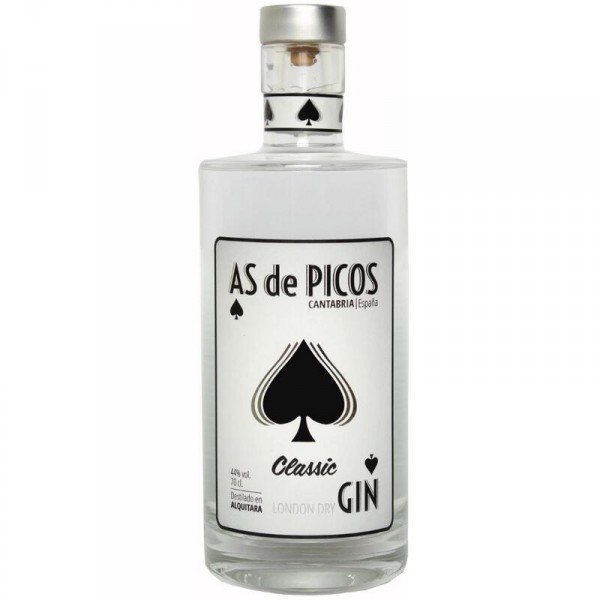 GINEBRA AS DE PICOS CLASSIC 70 CL.