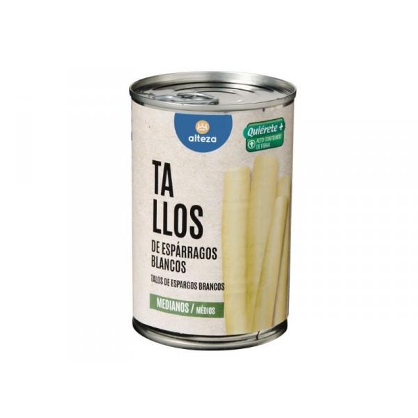 TALLOS DE ESPARRAGOS ALTEZA MEDIANOS 440GR.250GR.P.E.    AL