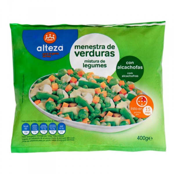 MENESTRA ALTEZA VERDURAS 400 GRS