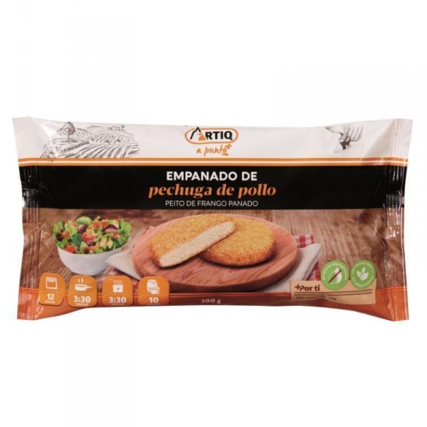 PECHUGA POLLO ALTEZA/ARTIQ EMPANADA 4 UNDS 300 GRS