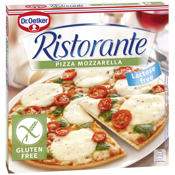 PIZZA RISTORANTE DR.OETKER SIN GLUTEN MOZZARELLA 370 GRS