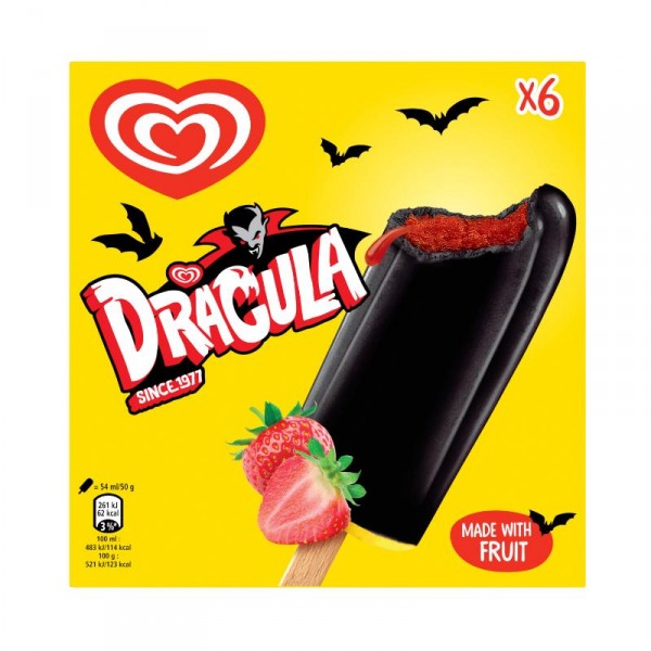 HELADO FRIGO DRACULA 6 UNDS.300 GRS.