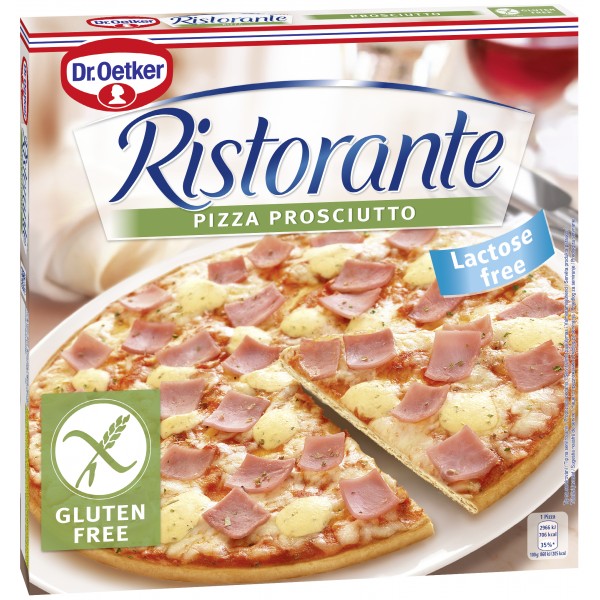PIZZA RISTORANTE DR.OETKER SIN GLUTEN PROSCIUTTO 340 GRS