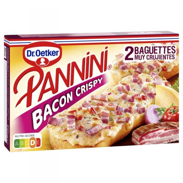 PANNINI DR.OETKER BACON CRISPY 250 GRS