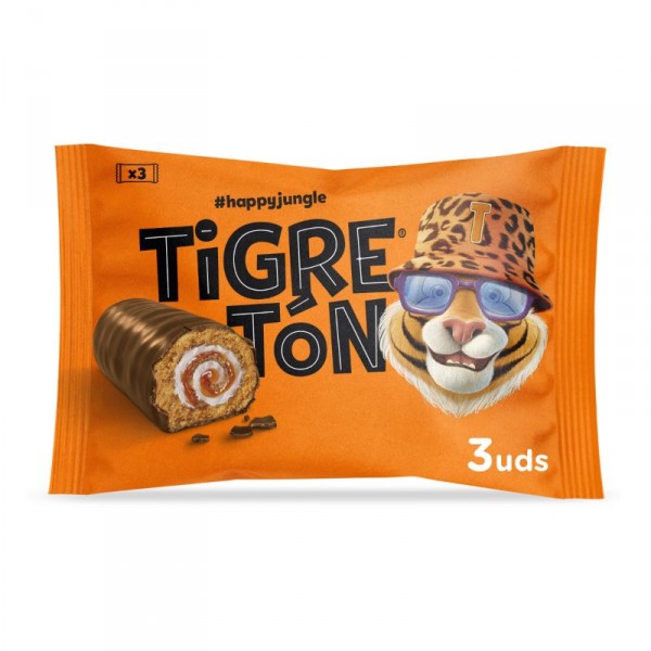 TIGRETON BIMBO PACK-3 UNDS X 50 GRS.