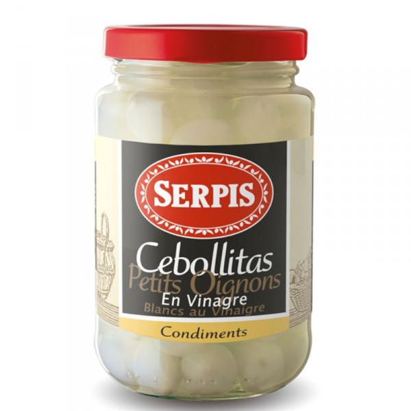 CEBOLLITA SERPIS VINAGRE 340 GRS 180 GRS P.E.
