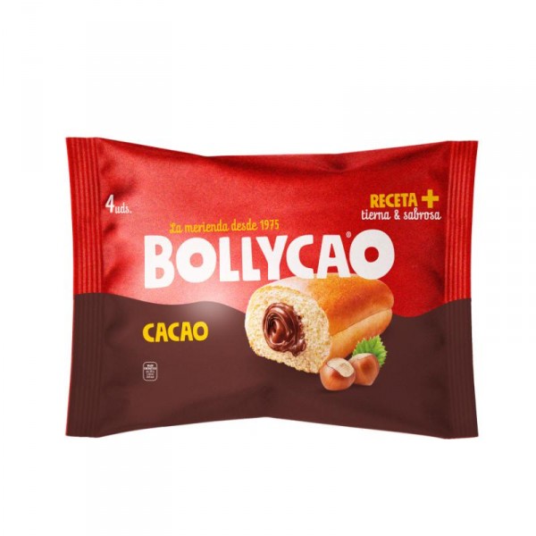 BOLLYCAO CACAO PACK-4 UNDS. 192 GRS.