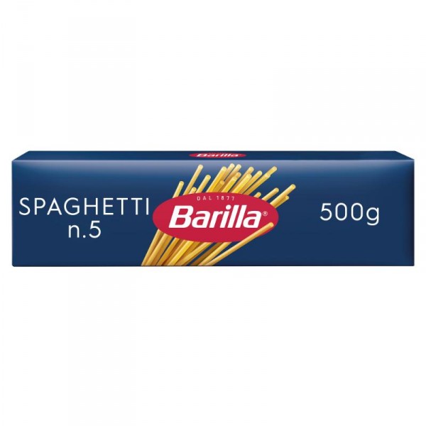 PASTA BARILLA SPAGHETTI Nº 5 500 GRS