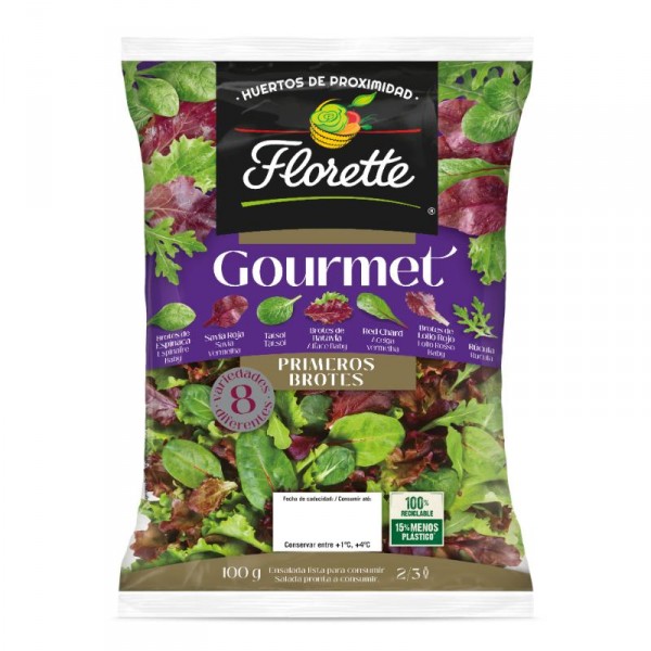 BROTES FLORETTE GOURMET 100 GRS