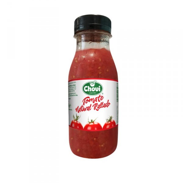 TOMATE CHOVI NATURAL RALLADO 250 GRS.