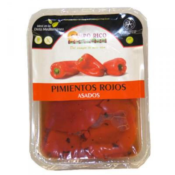 PIMIENTO ASADO ENTERO BANDEJA 500 GRS.