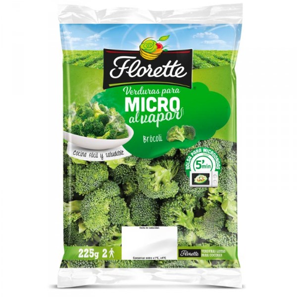 VERDURAS FLORETTE MICRO BROCOLI 225 GRS