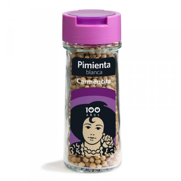 ESPECIA CARMENCITA PIMIENTA BLANCA GRANO CRISTAL 50 GRS