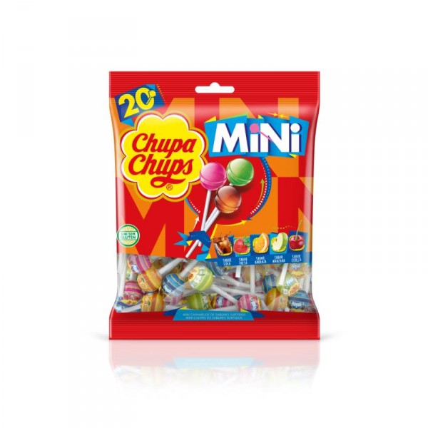 CHUPA CHUPS MINI PACK 20 UNDS 120 GRS