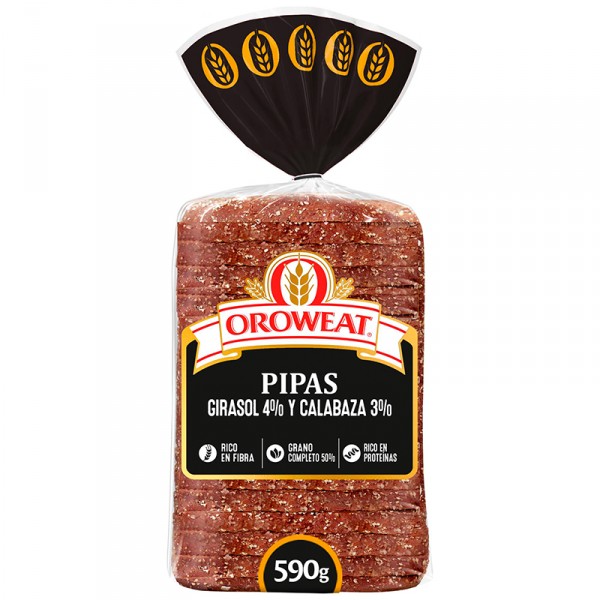 PAN OROWEAT BIMBO PIPAS 550 GR