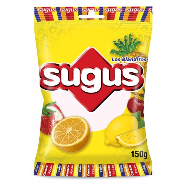 CARAMELO SUGUS BOLSA 150 GRS