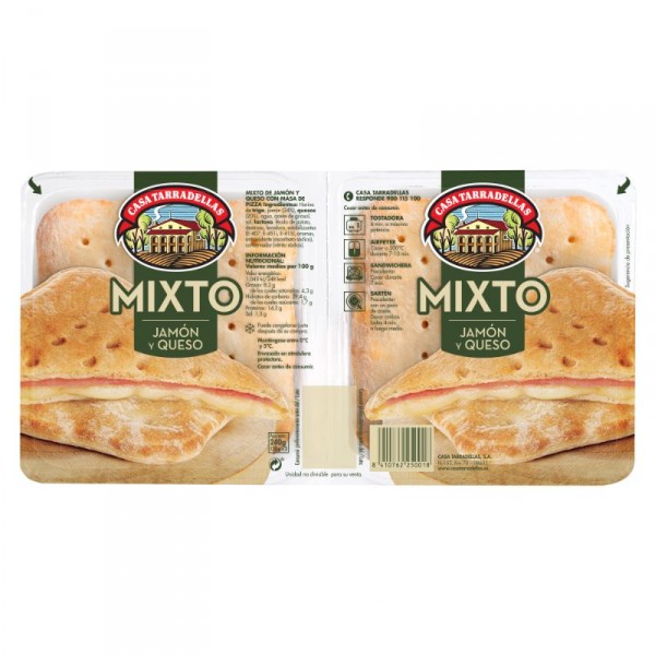 SANDWICH MIXTO TARRADELLAS 240 GRS.