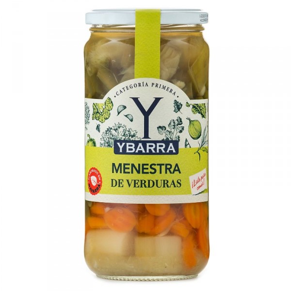 MENESTRA VERDURAS YBARRA 660 GR., 400 GR. P.E.