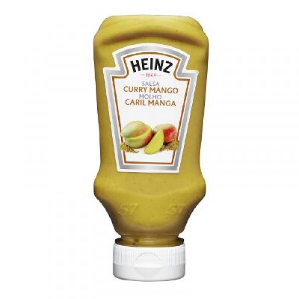 SALSA HEINZ CURRY CON MANGO 220 ML.